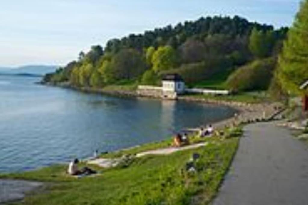 Bedroom In Apartment 12 Minutes To Oslo City By Train Exterior foto